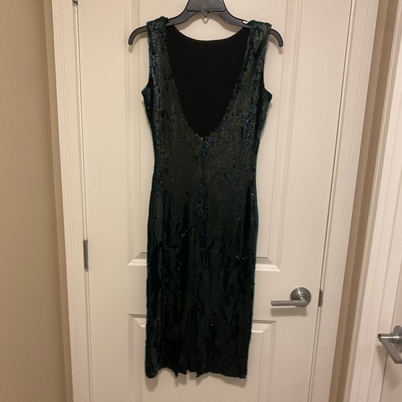 Dress the Population Green Sequin Dress S - Picture 12 of 15